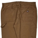Dickies Carpenter Pants - 40W 32L Brown Cotton