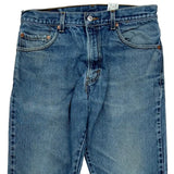 Levis Boot Cut Jeans - 32W 30L Blue Cotton