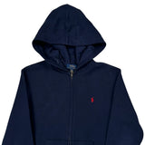 Age 14-16 Polo By Ralph Lauren Hoodie - Large Navy Cotton