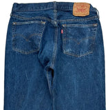 501 Levis Jeans - 32W 30L Blue Denim
