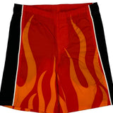 Nike Sport Shorts - Small Red Polyester