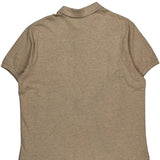 Polo By Ralph Lauren Polo Shirt - XL Beige Cotton