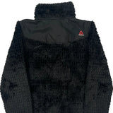 Reebok Fleece Jacket - Large Black Polyester