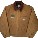 Made In USA Carhartt Brn Detroit Jacket - XL Brown Cotton