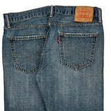Levis 505 Jeans - 34W 32L Blue Cotton