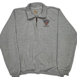 Event Staff Carhartt Collared 1/4 Zip - XL Grey Cotton