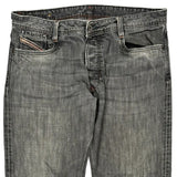 Diesel Hip Hop Jeans - 38W 29L Grey Denim