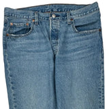 501 Levis Jeans - 36W 31L Blue Cotton
