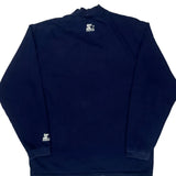 Carolina Starter College Long Sleeve T-Shirt - Large Navy Cotton