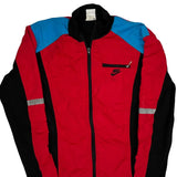 Made In USA Nike Track Jacket - Medium Black Polyester