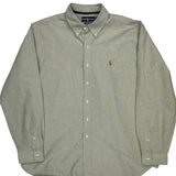 Ralph Lauren Shirt - 2XL Gray Cotton