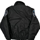 Flight National Patrol Bomber Jacket - XL Black Nylon