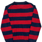 Tommy Hilfiger Striped Sweater - Medium Blue Cotton