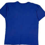 Nike T-Shirt - Large Blue Cotton