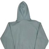 Playboy Spellout Hoodie - Large Gray Cotton