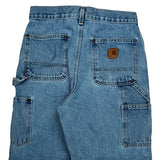 Carhartt Double Knee Carpenter Jeans - 28W 27L Blue Cotton
