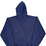 K132 Carhartt Hoodie - Large Navy Cotton Blend