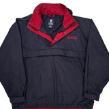 Chaps Ralph Lauren Windbreaker - Large Navy Cotton