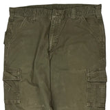 Carhartt Cargo Trousers - 38W 32L Green Cotton