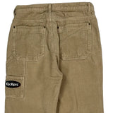 Kickers Carpenter Trousers - 30W 29L Beige Corduroy
