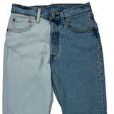 Levis 501 Jeans - 27W UK 8 Blue Cotton
