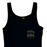 Harley Davidson Graphic Vest - XL Black Cotton
