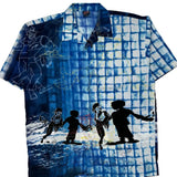 Sullivan Graphic Hawaiian Shirt - XL Multicoloured Polyester