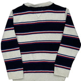 Age 2-3 Tommy Hilfiger Striped Sweater - 2XS Navy Cotton