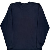 Carhartt Long Sleeve T-Shirt - Medium Navy Cotton