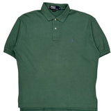 Polo By Ralph Lauren Polo Shirt - Medium Green Cotton