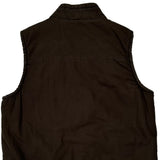Lee Workwear Vest - XL Brown Cotton