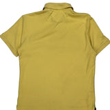 Tommy Hilfiger Slim Fit Polo Shirt - Large Yellow Cotton