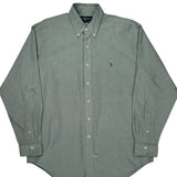 Ralph Lauren Shirt - Large Green Cotton
