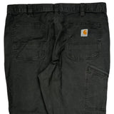 Carhartt Carpenter Pants - 38W 30L Black Cotton