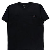 Dickies T-Shirt - Large Black Cotton