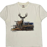 Colorado Oneita Graphic T-Shirt - Large White Cotton