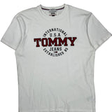 Tommy Jeans T-Shirt - Large White Cotton