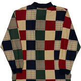 Chaps Ralph Lauren Checked Rugby Shirt - Large Multicoloured Cotton