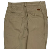 Carhartt Trousers - 33W 32L Khaki Cotton