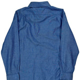 Tommy Hilfiger Slim Fit Shirt - Large Blue Cotton