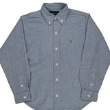 Age 6 Ralph Lauren Shirt - XS Blue Cotton