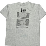 Single Stitch Funny Girl Musical Fruit Of The Loom Graphic T-Shirt - XL Gray Cotton