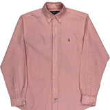 Ralph Lauren Shirt - Medium Pink Cotton