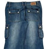 Rei Cargo Pants - 32W US 8 Blue Denim