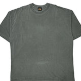 Blank Island Force Single Stitch T-Shirt - XL Gray Cotton