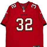 Buccaneers Nike Nfl Football Jersey - 2XL Red Polyester