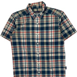Patagonia Checked Short Sleeve Shirt - Small Multicoloured Cotton