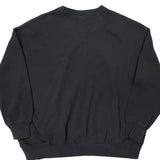 Nike Center Swoosh Sweatshirt - Large Black Cotton
