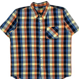 Oakley Checked Short Sleeve Shirt - XL Multicoloured Cotton
