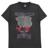 Screen Stars Graphic T-Shirt - Large Black Cotton Blend